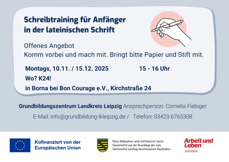 Schreibtraining für Anfänger in lateinischer Sprache